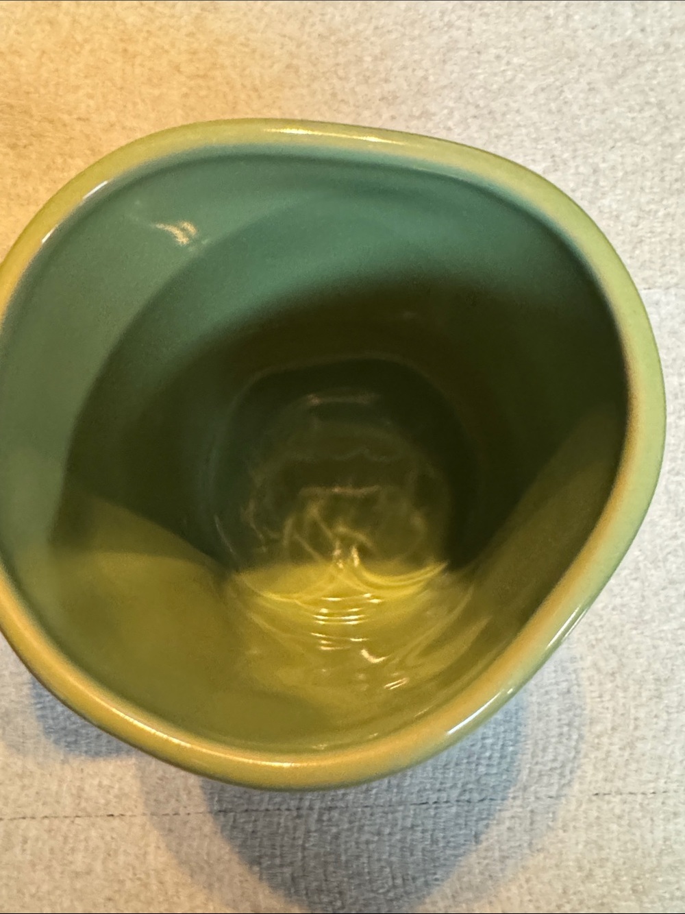 Rae Dunn Sage Green Ceramic Mug MATCHA TIME - Picture 3 of 4